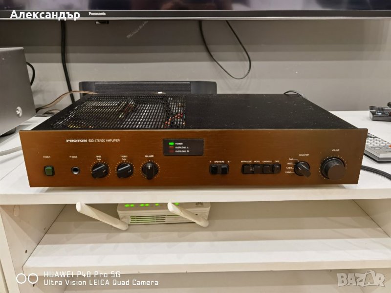 Стерео усилвател Proton 520 , снимка 1