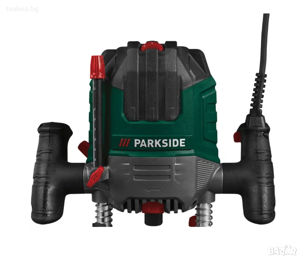 Оберфреза Parkside POF 1200 D3 1200 W, електрическа фреза (230 V), ренде, снимка 1