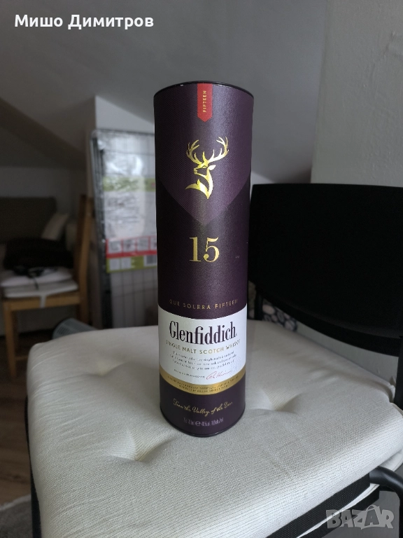 Кутия от уиски Гленфидих 15!, снимка 1