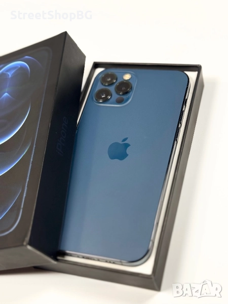 Apple iPhone 12 Pro 128GB - Pacific Blue, снимка 1