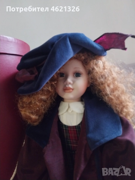 Винтидж порцеланова кукла на Х. Самюел Линдзи, колекционерска лимитирана серия като нова, снимка 1