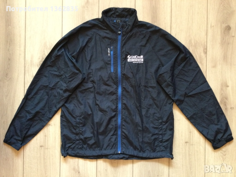 100 % оригинална синя ветровка яке за голф ABACUS размер XL от Германия, снимка 1