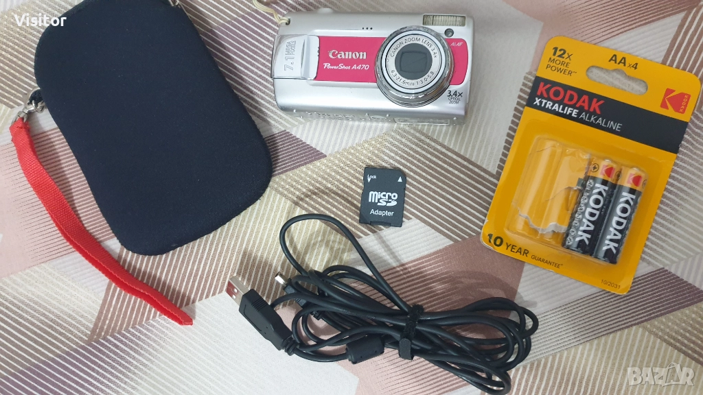 Canon PowerShot A470, снимка 1