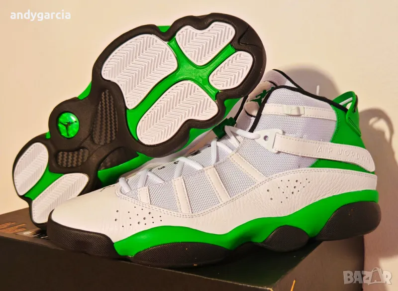 Nike Air Jordan 6 Rings ЧИСТО НОВИ 47.5 ти номер 31.0см стелка с кутия 100% оригинални, снимка 1