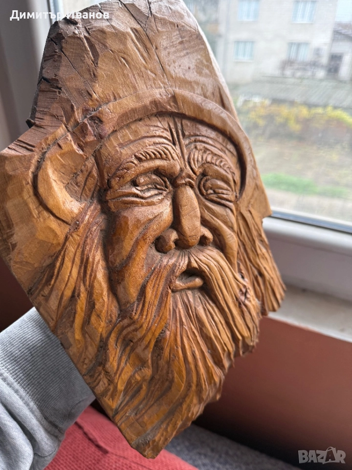 Дърворезба ръчна изработка уникален подарък, снимка 1