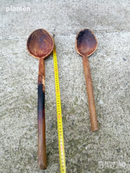 Стари дървени лъжици, снимка 1