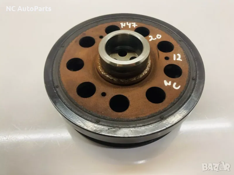 Демпферна шайба за БМВ BMW 5 серия 520d F10 N47D20C 2.0 дизел 851207202 2012, снимка 1