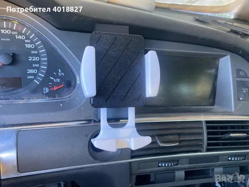 Стойка за телефон за Ауди А6 C6 4F, снимка 1