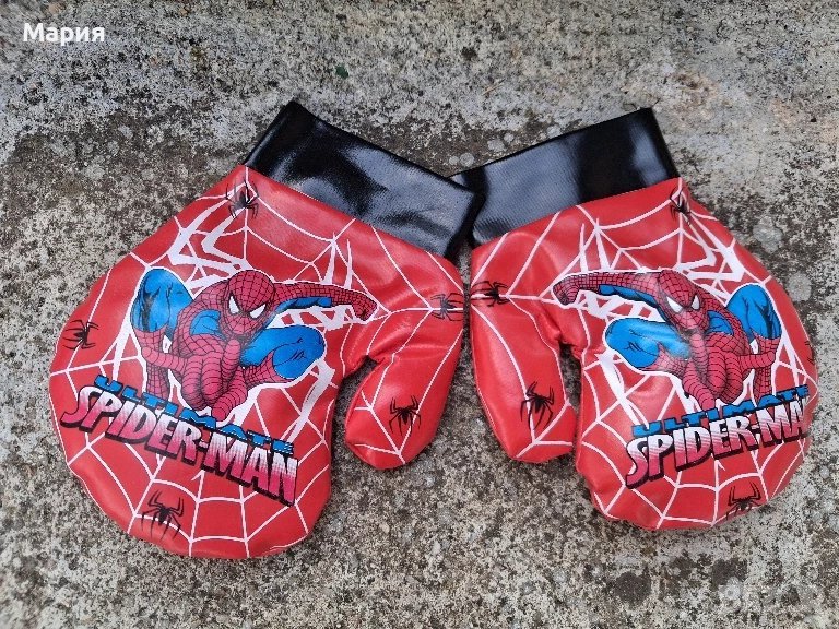 Ново! Боксови детски ръкавици Спайдърмен , снимка 1