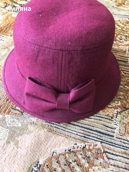 дамска филцова шапка, снимка 1