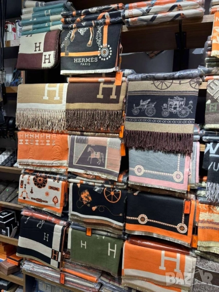 кашмирени шалове louis vuitton hermes christian dior , снимка 1