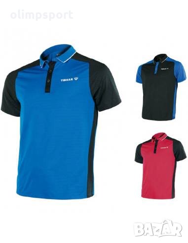 тениска Tibhar Pro нова дишаща материя синя ХЛ червена ХХЛ​, снимка 1