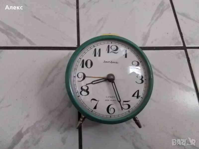 Руски будилник янтар, снимка 1