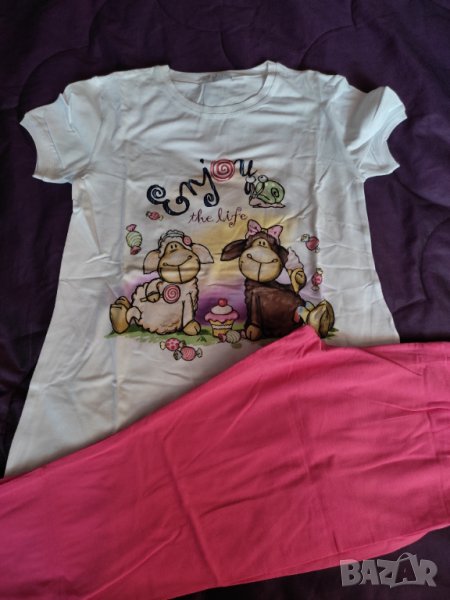 Пижама с къс ръкав, снимка 1