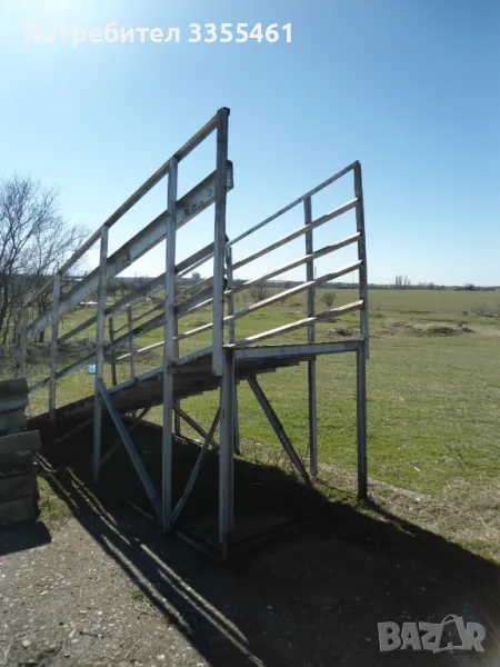 продавам желязна рампа за животни, снимка 1