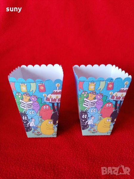 Кутийка за пуканки / чипс Барбароните, снимка 1