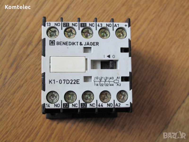 Контактор Benedikt Jaeger K1-07D22E, снимка 1