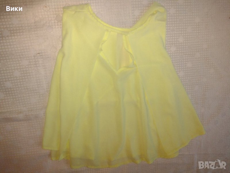 Разкошен потник в жълто , снимка 1