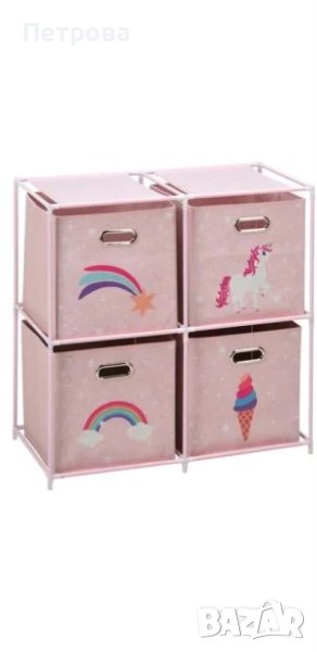 Етажерка за детски играчки-68х35х70 см./детска етажерка/детски органайзер, снимка 1