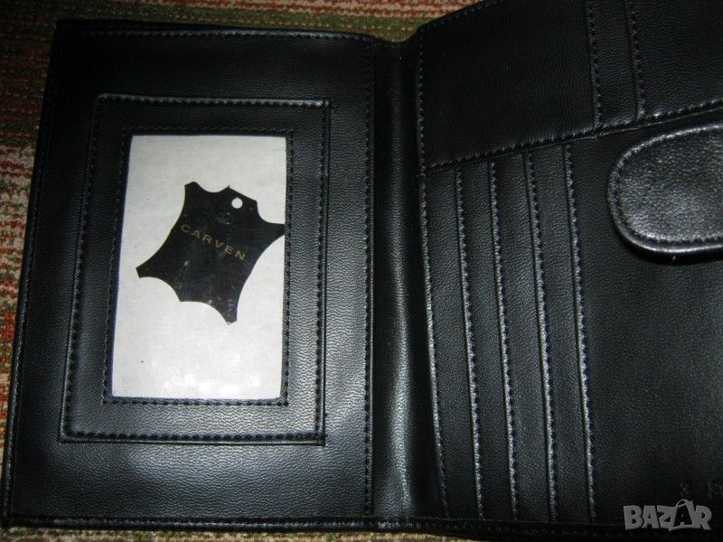 Портфейл естествена кожа, снимка 1