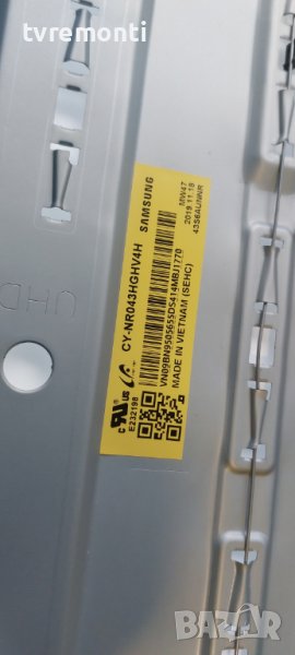 LED подсветка за дисплей CY-NR043HGHV4H за телевизор Samsung модел UE43RU7470S, снимка 1
