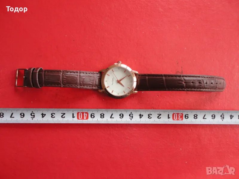 Страхотен кварцов часовник Piere Cardin 2, снимка 1