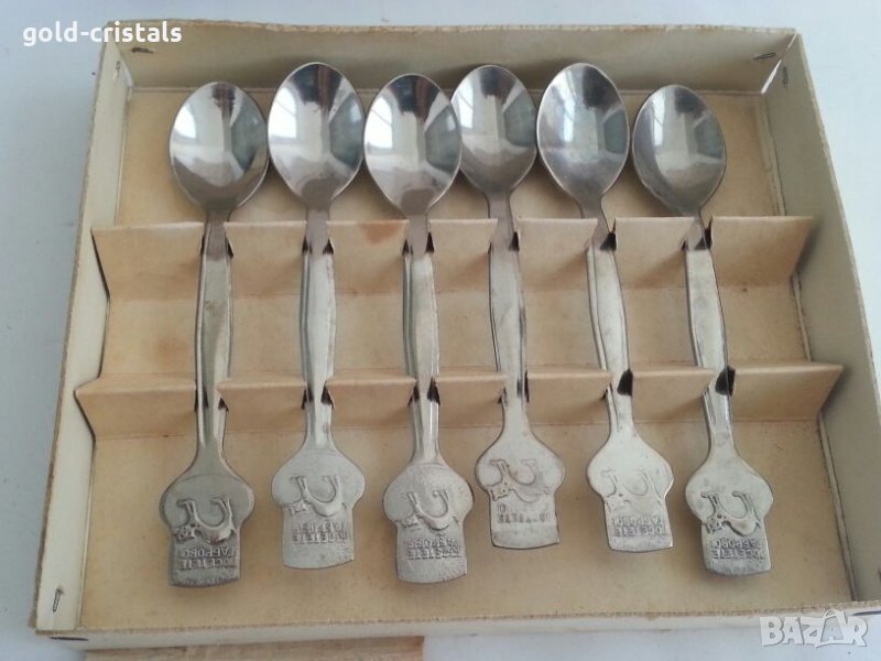 Много редки български лъжички с котка , снимка 1
