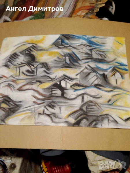 Картина смесена техника , снимка 1