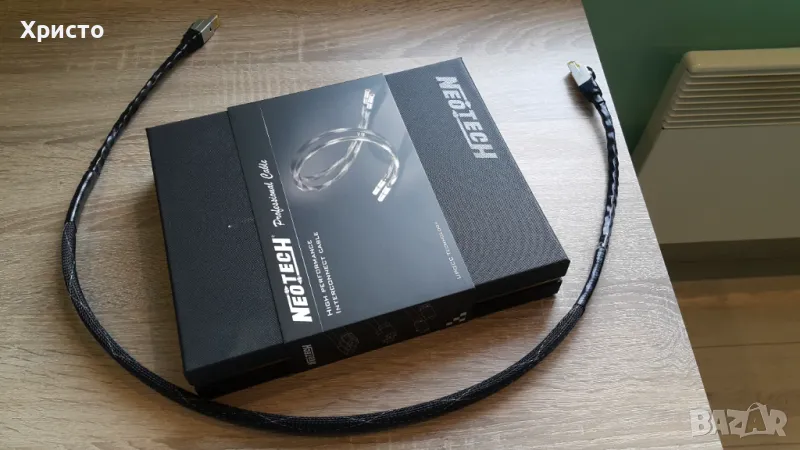 NEOTECH NEET-3008 Ethernet RJ45 Cable UP-OCC Copper 1m, снимка 1