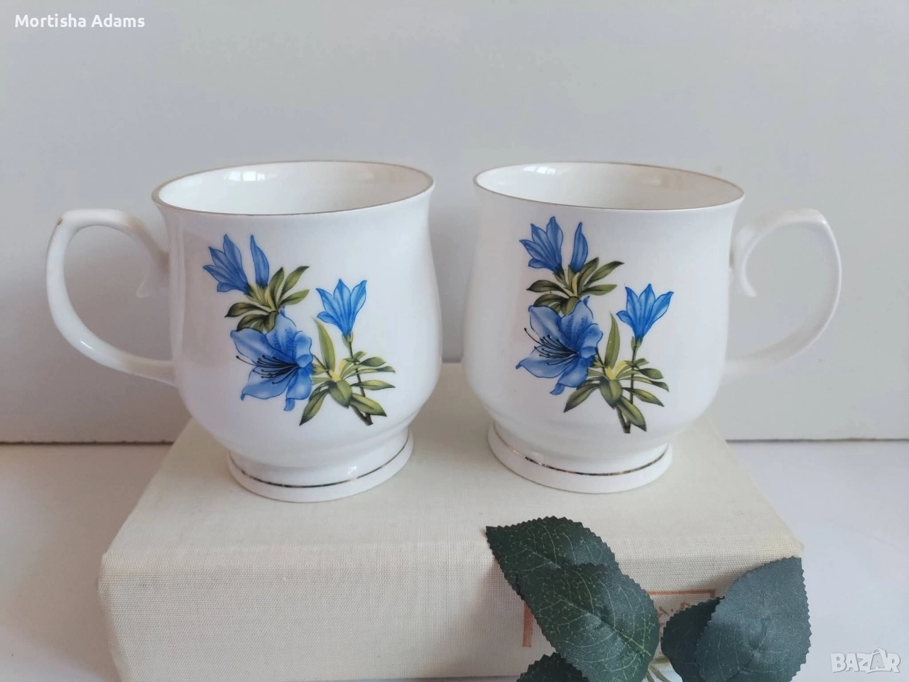 Английски мъгове- костен порцелан , снимка 1