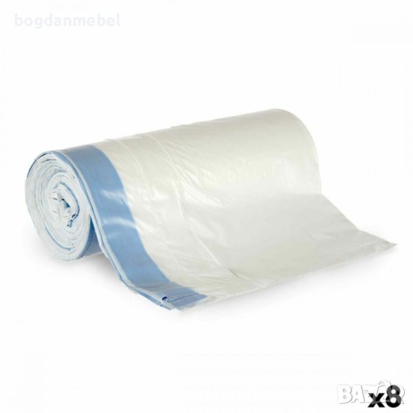 Торбички за Боклук Пясъчник 90 x 40 cm Бял (8 броя), снимка 1