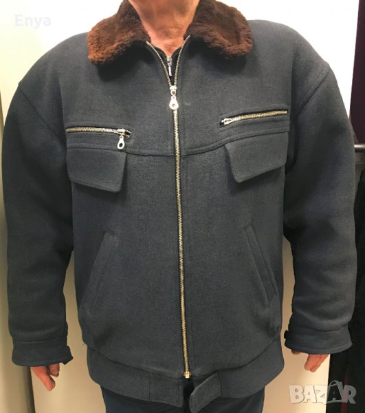 Мъжко яке от валирана вълна, снимка 1