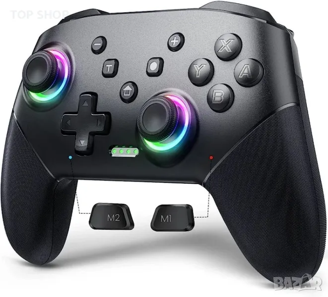 Контролери за безжичен превключвател VOYEE, съвместими с контролери Switch Pr, снимка 1