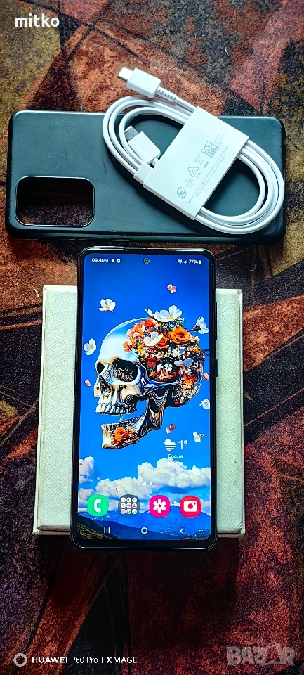 SAMSUNG GALAXY A52s 5G-Топ състояние.Андроид-14, снимка 1