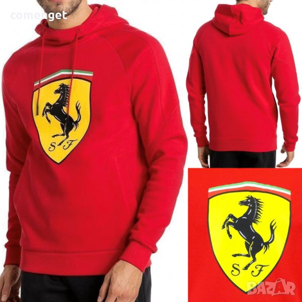 НОВО! Мъжки суичър горница FERRARI / ФЕРАРИ., снимка 1