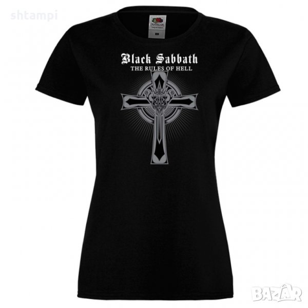 Дамска тениска Black Sabath 3, снимка 1