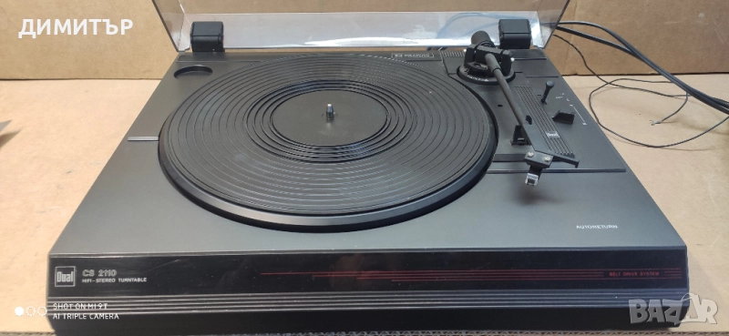 стерео грамофон dual cs 2110, снимка 1