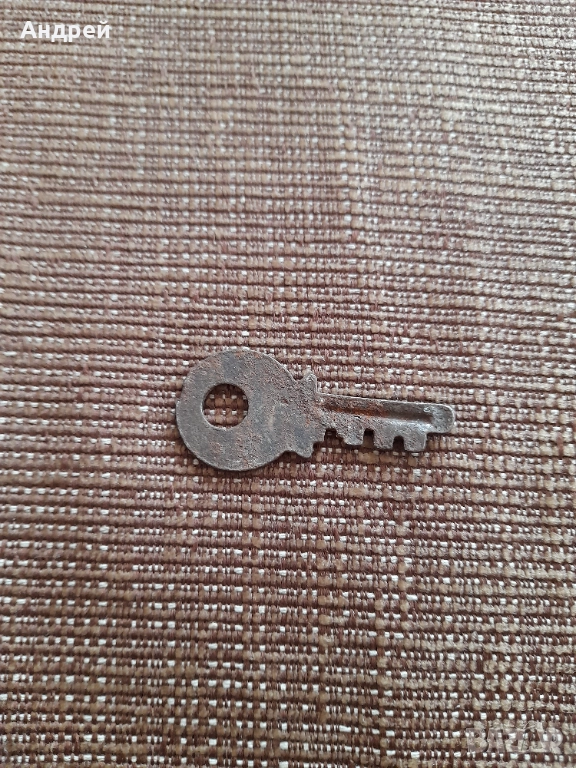 Стар метален ключ #27, снимка 1