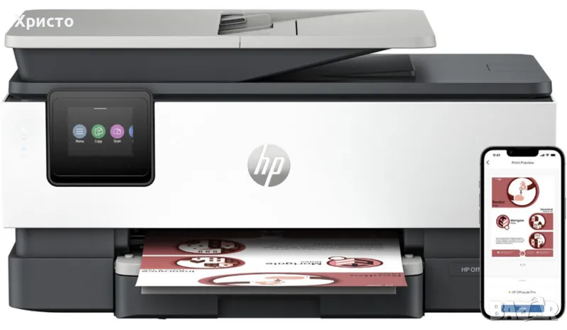 Принтер HP OfficeJet Pro 8122e All-in-One, снимка 1