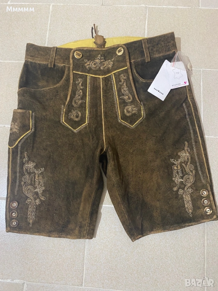 Панталони естествена кожа Van Vaan L, снимка 1