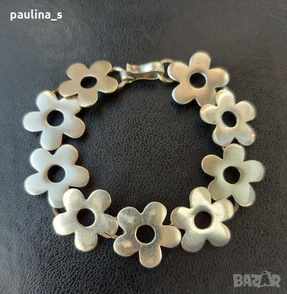 Масивна сребърна гривна проба 925 / Антика , снимка 1