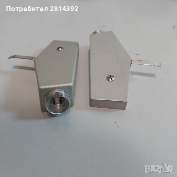 Оригинален Носач държач шел shell за грамофон Lenko Ленко Алуминиев, снимка 1