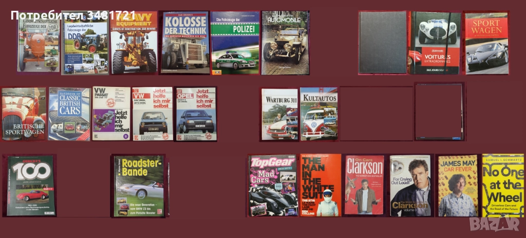 Автомобили, тежки машини, анализи, история - 24 книги, снимка 1