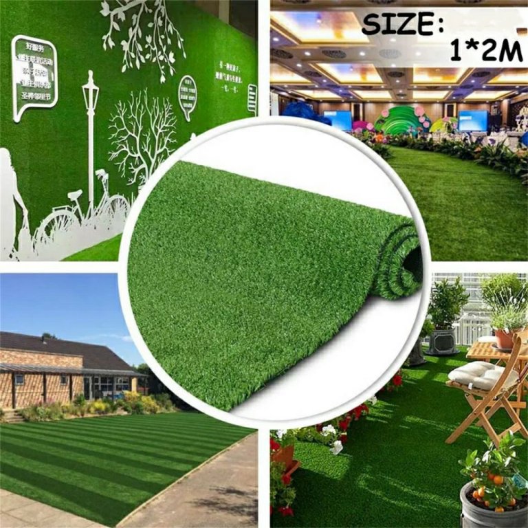 Изкуствена трева, 2м дължина и 1м ширина, 20мм височина в Декорация за дома  в гр. Варна - ID32671309 — Bazar.bg