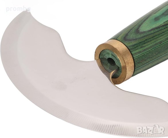 стоманен нож за кожа, полумесец 120 мм, снимка 8 - Други инструменти - 43101408