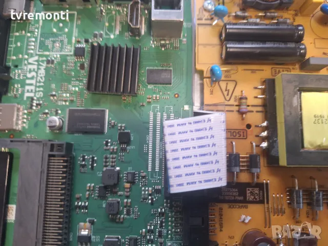 MAIN BOARD ,17MB211S, for 32 inc DISPLAY ,TELEFUNKEN 32HB5500 32inc DISPLAY VES315WNDS-2D-N21, снимка 3 - Части и Платки - 49475206