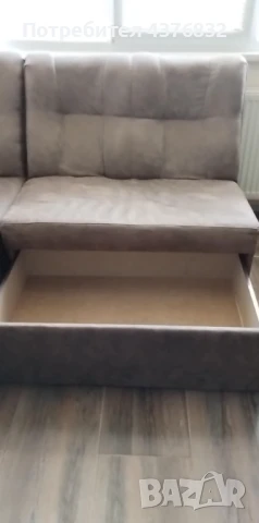  Ъглов Диван +Маса, снимка 5 - Дивани и мека мебел - 50972448