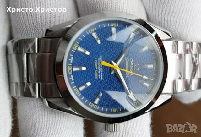 Мъжки луксозен часовник Omega Seamaster, снимка 2 - Мъжки - 32415667