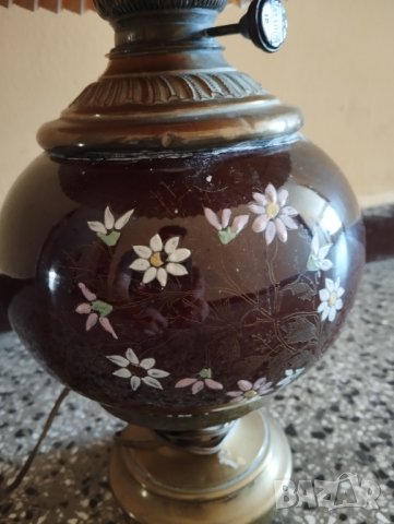 Барокова настолна лампа, снимка 2 - Настолни лампи - 43898382