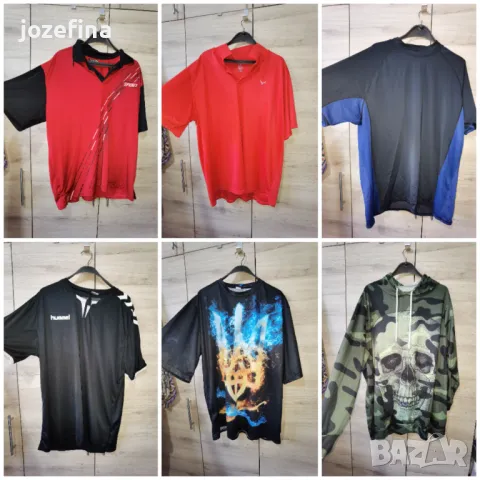 Мъжки блузи и ризи за едър мъж 5хл и 6 хл, снимка 1